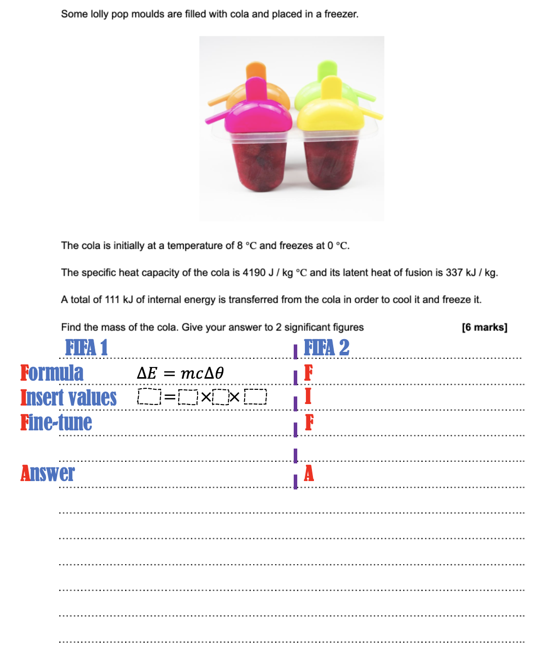 FIFA and Really Challenging GCSE Physics Calculations – e=mc2andallthat